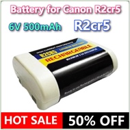 Brand New Rechargeable Lithium Battery for Canon R2cr5 2CR5 EOS 1 EOS 3  6V 500mAh Camera Battery