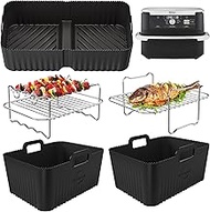 Premium Ninja AF500UK Accessories, 2.5 cm Thick Silicone Mould & 8 mm High Silicone Lines on the Bas