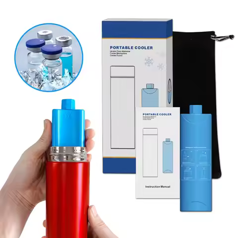 Insulin Cooler Flask Insulin Portable Mini Fridge Insulin Pen Cooler Refrigerator Bag Diabetes Cup f