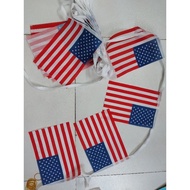 Custom Printed String Flag - 8m long string