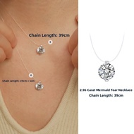 AGATHA | Mermaids Tear Sparkling French Necklace