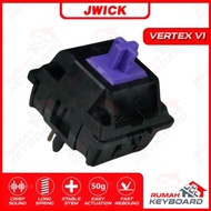 JWICK - Switch - JWK - Vertex V1 - V One - 5 PIN - 50G - Linear - Vertex Studio