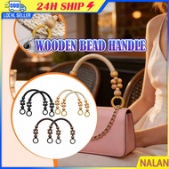 The Shop Is In Bangkok.46cm Bag Strap Decorated With Wooden Beads 16 Tablets DIY Nylon Rope Accessor