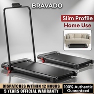 BRAVADO Walking Treadmill Foldable Exercise Machine B40 Flagship Model | Ultra-Thin | Silent | Remot