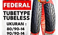 Promo murah ban luar motor metik ring 14 tesedia berbagai jenis ukuran