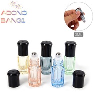 [abongbang1S] 3ml Empty Mini Glass Roll On Bottles For s Refillable Perfume Bottle Deodorant Contain