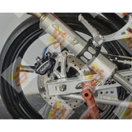 Bracket / Bracket / Bracket Set As stanhub Rear Caliper Nissin 2P Samurai Ninja R Ss - nissin 2p Bra