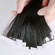 无痕接发真发自己接头发接发片贴片女6D真发片8D羽毛真发发片No trace hair extensions, real hair extensions, self hair extensions, 