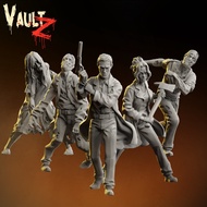 The Infectious Ward-Humanoid Human Undead Zombie/32mm scale 3D printed miniature VAU