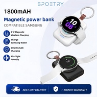 CCC | 1800mAh Portable Samsung Watch Charger for Samsung Galaxy Watch8 Charger Powerbank Magnetic