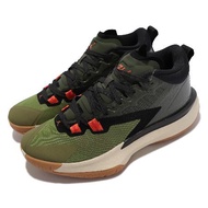 Nike 籃球鞋 Jordan Zion 1 PF 軍綠 男鞋 錫安 XDR 耐磨鞋底 DA3129-300