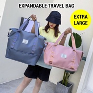 Extra Large Travel Bag Waterproof Nylon Beg Melancong Foldable Bag Luggage Bag Sport Bag Gym Bag Duf