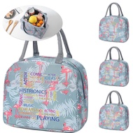 Thermal Lunch Box Portable Cooler Bag Insulated Lunch Bag text 26 Letter Print Handbag Thermal Food Picnic Bags for Kids