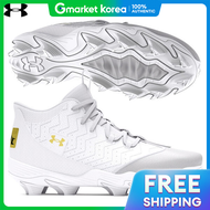 Under Armour | Under Armour Harper 9 Ankle Baseball Cleats White 3027442 101