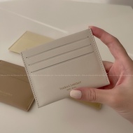 Genuine Korean Bucks & leather Cowhide 7-Layer Card Holder Korea Daigou Gift {Freedom _ Korea}