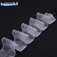 WILLUCK Curtain Heading Tape, Nylon Curtain Ribbon Window Curtain Belt, Home Window Decor 3 meter Cu