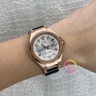 READY STOCK 100% ORIGINAL CASIO BABY-G MSG-S500CG-1 GMS One-touch 3-fold Clasp ROSE GOLD