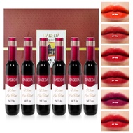 DAGEDA 6 Colors Wine Lip Tint,Natural Lip Tint Stain Long Lasting,Waterproof,Moisturizing, Multi-use