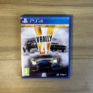 PS4 disc game V-Rally 4: Ultimate Edition | READY STOCK | Used | ORIGINAL SONY | PS4 Games | PS4 Dis