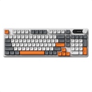 FURYCUBE IP98 คีย์บอร์ดเกมมิ่งแบบไร้สาย ขนาด 98% ระบบเมมเบรน กันน้ำ พร้อมไฟ RGB