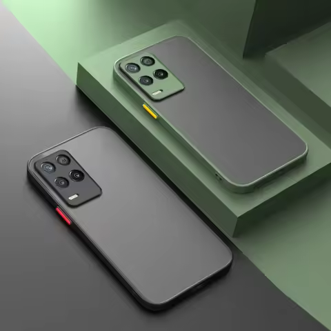 Shockproof Armor Matte Case For Realme 8 5G 9 Pro Plus 6i 7 8i 9i C11 C12 C15 C21 C25 C21Y GT Neo 2 