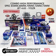 COMBO JET 4.65MM Y15ZR (LEO) PERFORMANCE SPEC 65MM,68MM,70,72MM,73MM ( IKK JETROD 4.65MM Y15ZR V1/V2