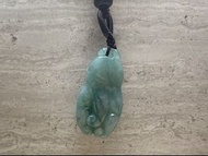 A貨翡翠藍水佛手瓜吊咀