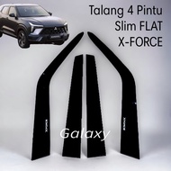 4-Door Gutter - FLAT Type - XForce X-Force/ Exforce/
