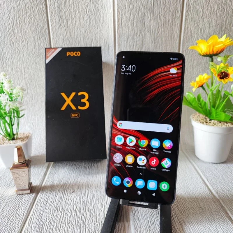 Xiaomi Poco X3 NFC 6/64 8/128 Fullset Second Seken Bekas Murah Eks Garansi Resmi OriginalĀ