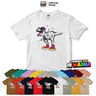 KATUN BOYS' DISTRO T-SHIRT COMBED COTTON 30 HLO KIDZ DINOSAUR PICTURE DINO HIPHOP