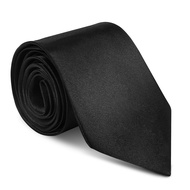 Men's Ties, Satin Elegant Tie 8 cm for Men, Classic Wedding Tie for Office or Festive Events