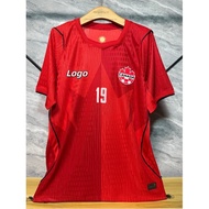 Player Issue Canada 2026/27 Men'S Canada Home Short Sleeves Football Jersey T-Shirt