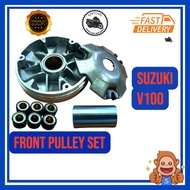 SUZUKI V100 PULLEY DEPAN V100 FRONT PULLEY SET