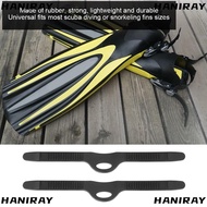 HANIRAY Flippers Fin Strap, Adjustable Durable Swimming Fin Strap, Elastic Diving Buckle Strap