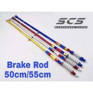 Rod Alloy Universal Racing Batang Brake Thailand LC135 4S Honda Ex5 Dream Class Wave Dash Future Lag