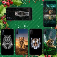 soft black OPPO F5 A73 F7 F9 F9 Pro A7X F11 A9 F11 Pro F17 F17 Pro tiger phone case