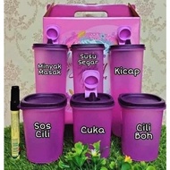 Tupperware Breezy Pour Set/ Salt and Pepper shaker*1pc/2pcs/3pcs* 250ml/440ml/930ml