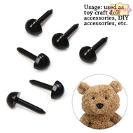 CEYOU 100pcs/bag Safety Triangle Noses DIY Doll Animals Mini Black 4.5X5.5MM