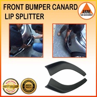 Toyota Vios Gen 3 Aero Car Diffuser 504 Vios Superman Front Bumper Lip Splitter Matte Black #504 Ann
