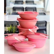 Set level tupperware bowl set