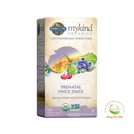 Viên uống vitamin tổng hợp hữu cơ cho mẹ bầu Mykind garden of life prenatal once daily 108v