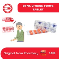 Dyna Vitbion Vitamin B1, B6, B12 untuk Saraf Urat Sakit dan Tambah Tenaga / Stamina 10biji