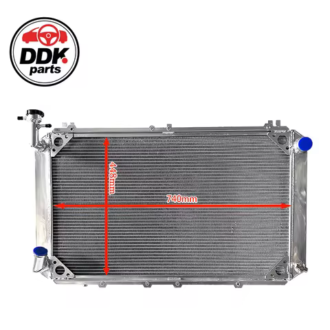 Aluminum Radiator For Nissan Patrol GQ Y60 Safari 2.8L/4.2L 4200cc DIESEL RD28T TD42 I6 & 3.0L RB30S
