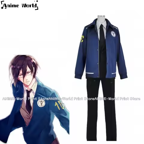 《Custom Size》Anime PSYCHO-PASS Kougami Shinya / Ginoza Nobuchika Hoodies Coat Baseball Jacket Cospla