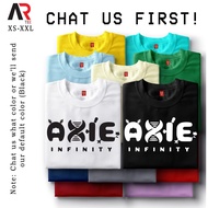 ♞,♘AR Tees Axie Infinity Logo v2 Customized Shirt Unisex Tshirt for Women and Men