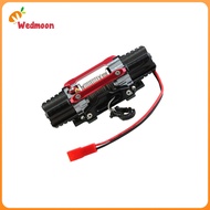 เครื่องกว้านตีนตะขาบ RC สำหรับ SCX10 90046 D90เครื่องกว้านมอเตอร์คู่โลหะ RC แบบสากล