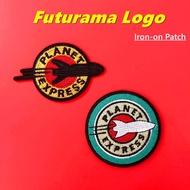 ✿ Futurama Logo Iron-on Patch ✿ 1Pc Diy Embroidery Sew On Iron On Badges Patches