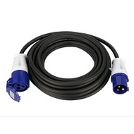 {fast delivery} Cee 3Pin 16A/32A Heavy Duty industrial Extension Cord Power Cable Power cord extension extra length