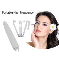 High Frequency HF Skin Care Machine Hair Loss Comb Kit Acne Treatment Tool