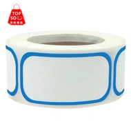 TOPSO High Quality 300 pcs/Roll Blue Blank Handwriting Date Sticker Note Label Name Tape Classific